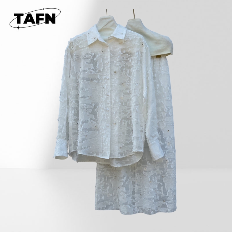Women Formal Wear Set - Damski nowoczesny dwuczęściowy zestaw sukienek, codzienne