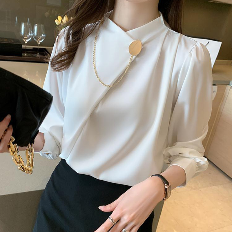 Women Formal Wear Winter - Elegancka koszula damska do pracy z