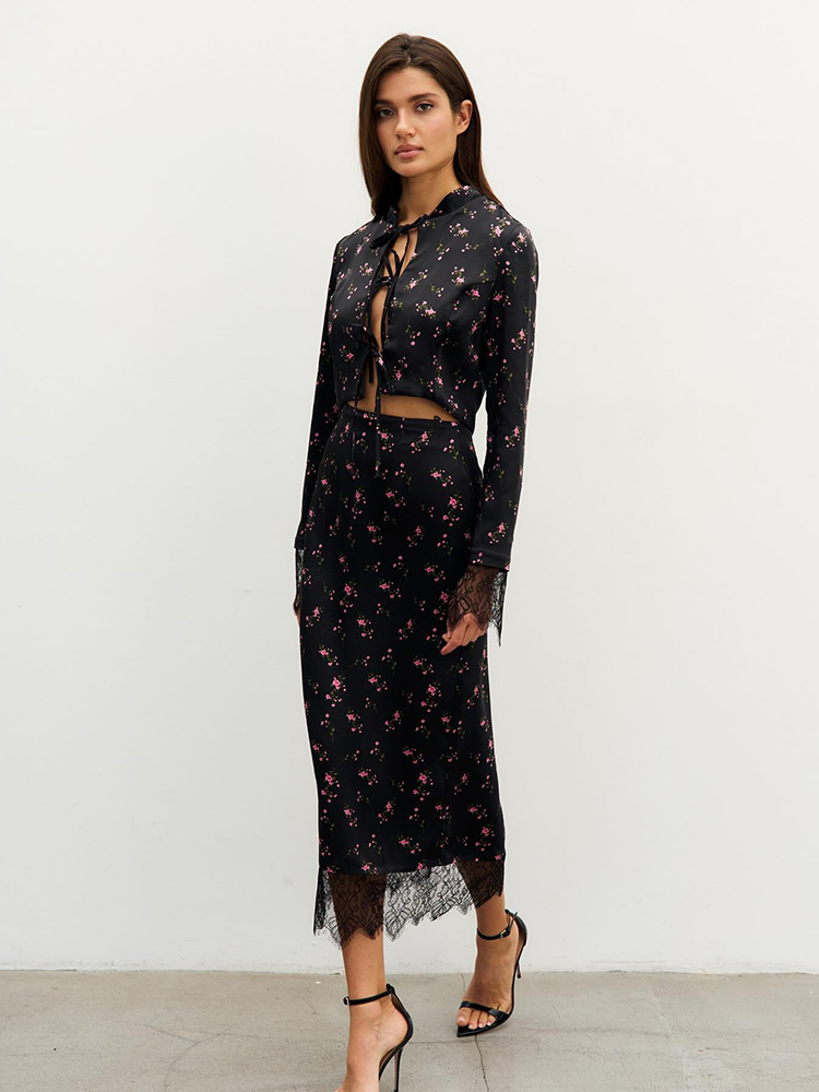 Women Formal Wear Set - Damskie dresy z nadrukiem, modne komplety