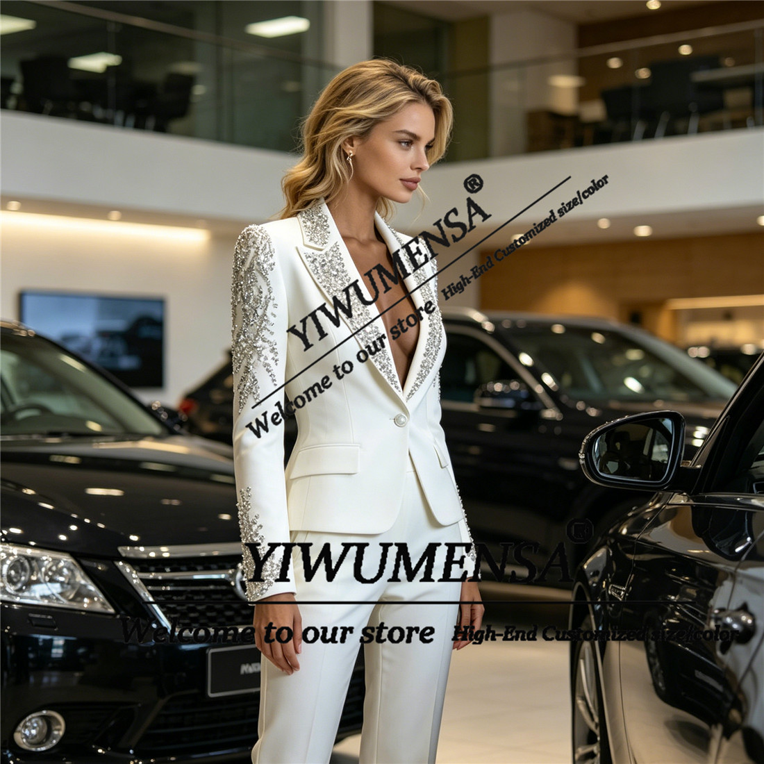 Luksusowe damskie garnitury dw – Women Formal Wear Set recenzja i cena