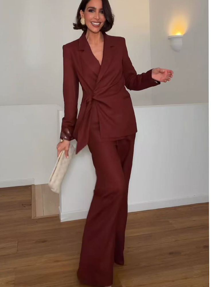 Elegancki damski garnitur biur – Women Formal Wear Set recenzja i cena