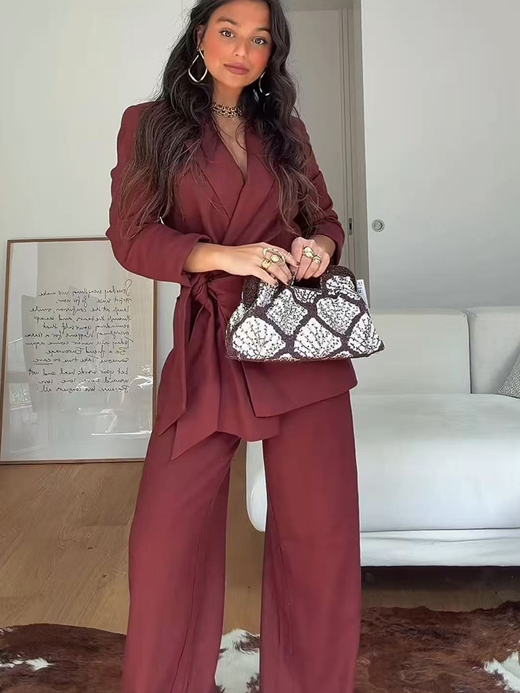 Elegancki damski garnitur biur – Women Formal Wear Set recenzja i cena