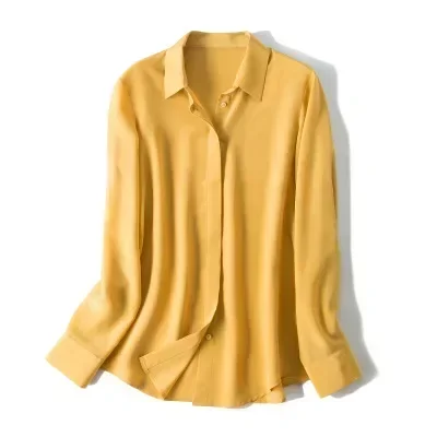 Damska jedwabna koszula na wio – Silk Blouse Button recenzja i cena