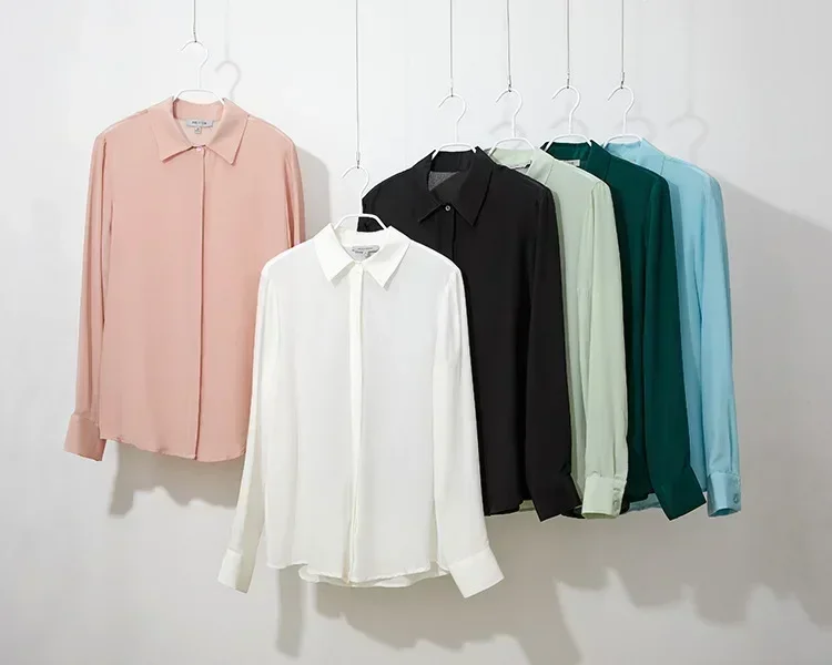 Damska jedwabna koszula na wio – Silk Blouse Button recenzja i cena