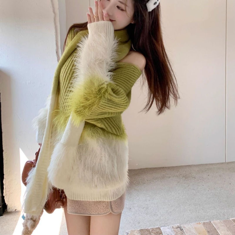 Damski sweter z dekoltem w ser – Women Formal Wear Winter recenzja i cena
