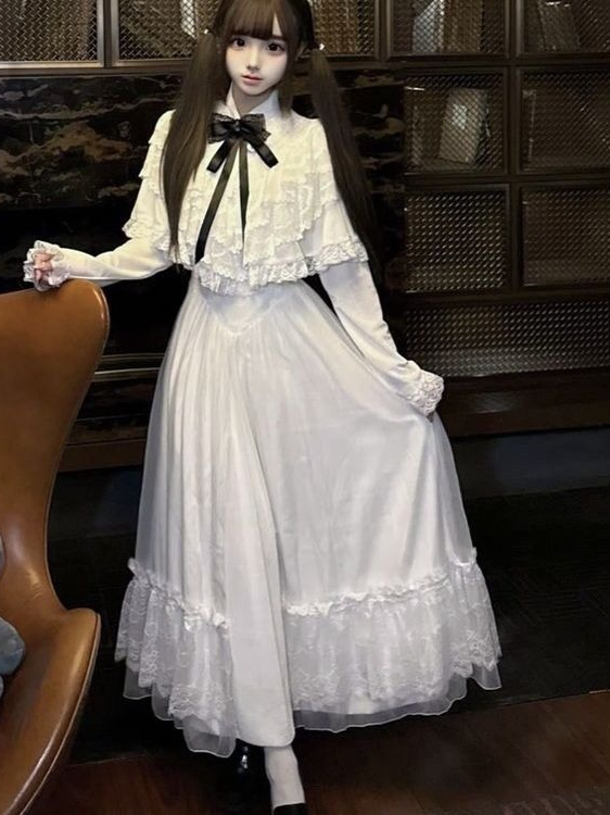 Japońska sukienka maxi z krótk – Women Formal Wear Winter recenzja i cena