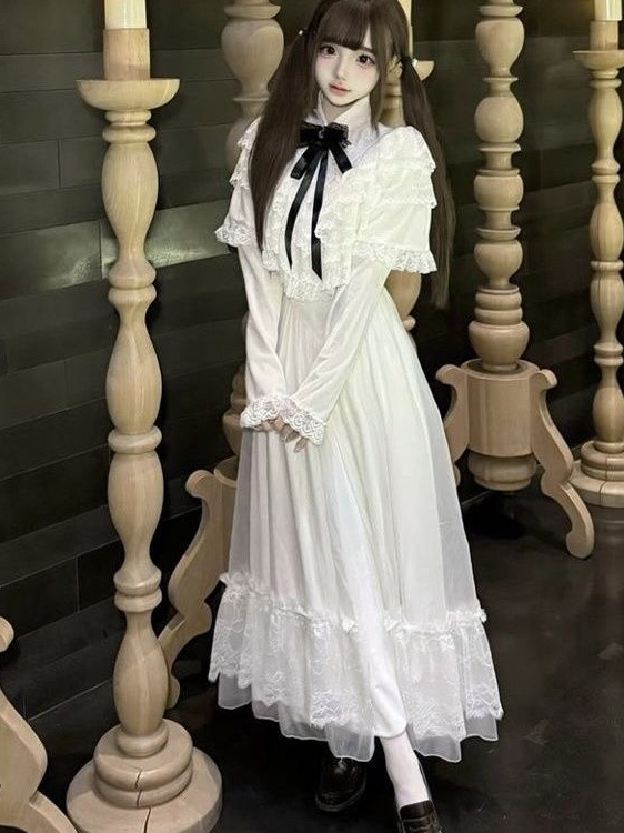 Japońska sukienka maxi z krótk – Women Formal Wear Winter recenzja i cena