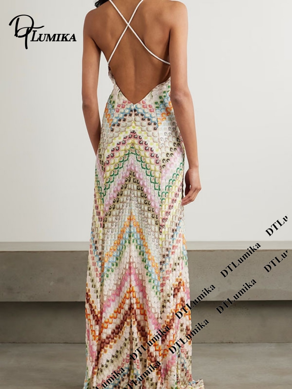 Sukienka maxi DTLumika w stylu – Women'S Formal Resort Wear recenzja i cena