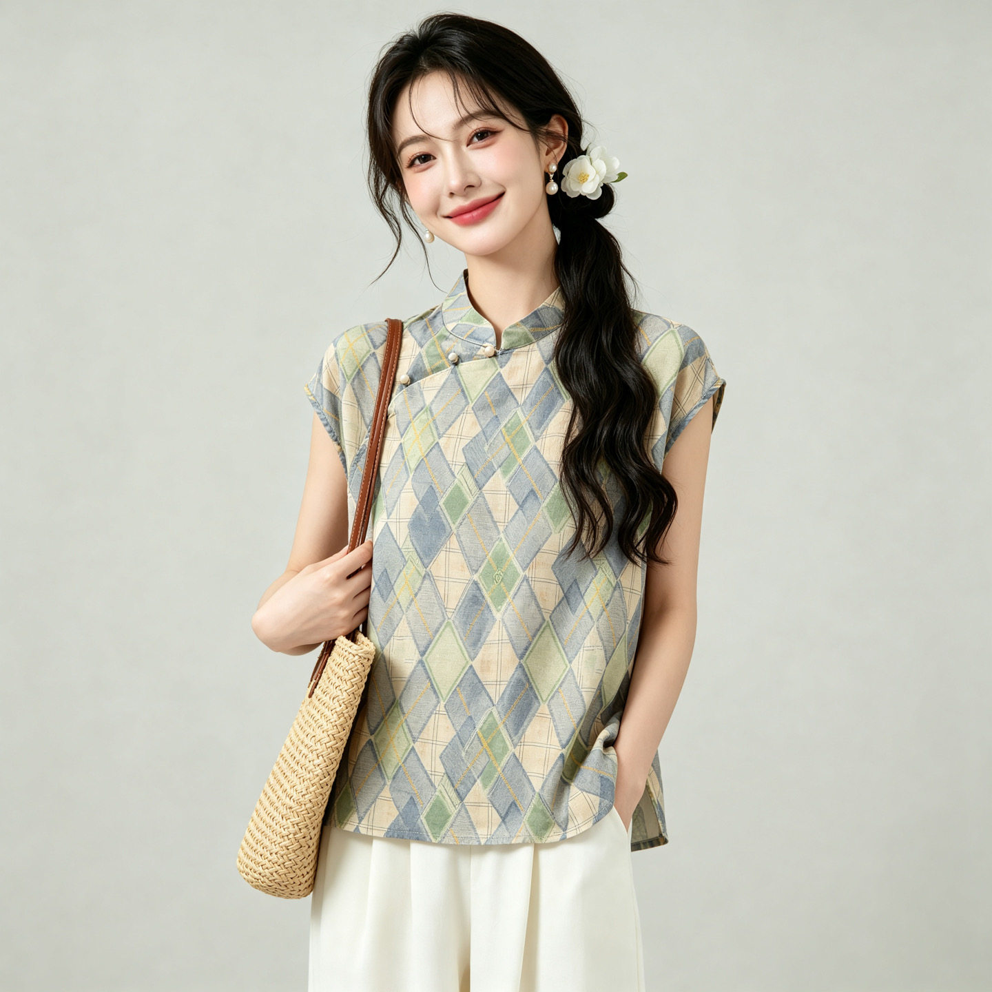 Winsleter - 100% prawdziwy jed – Silk Blouse Button recenzja i cena